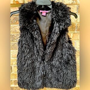 Betsey Johnson black vest.